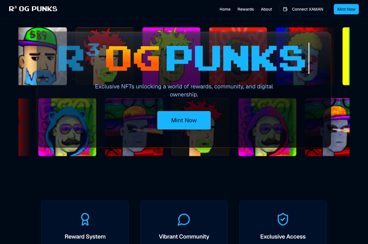 R3 OG Punks website